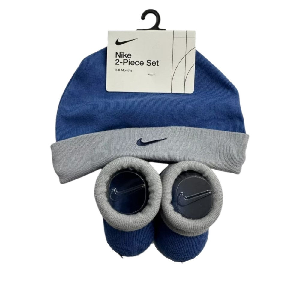 Nike Baby 2-Piece Set Hat Booties 0-6 Months