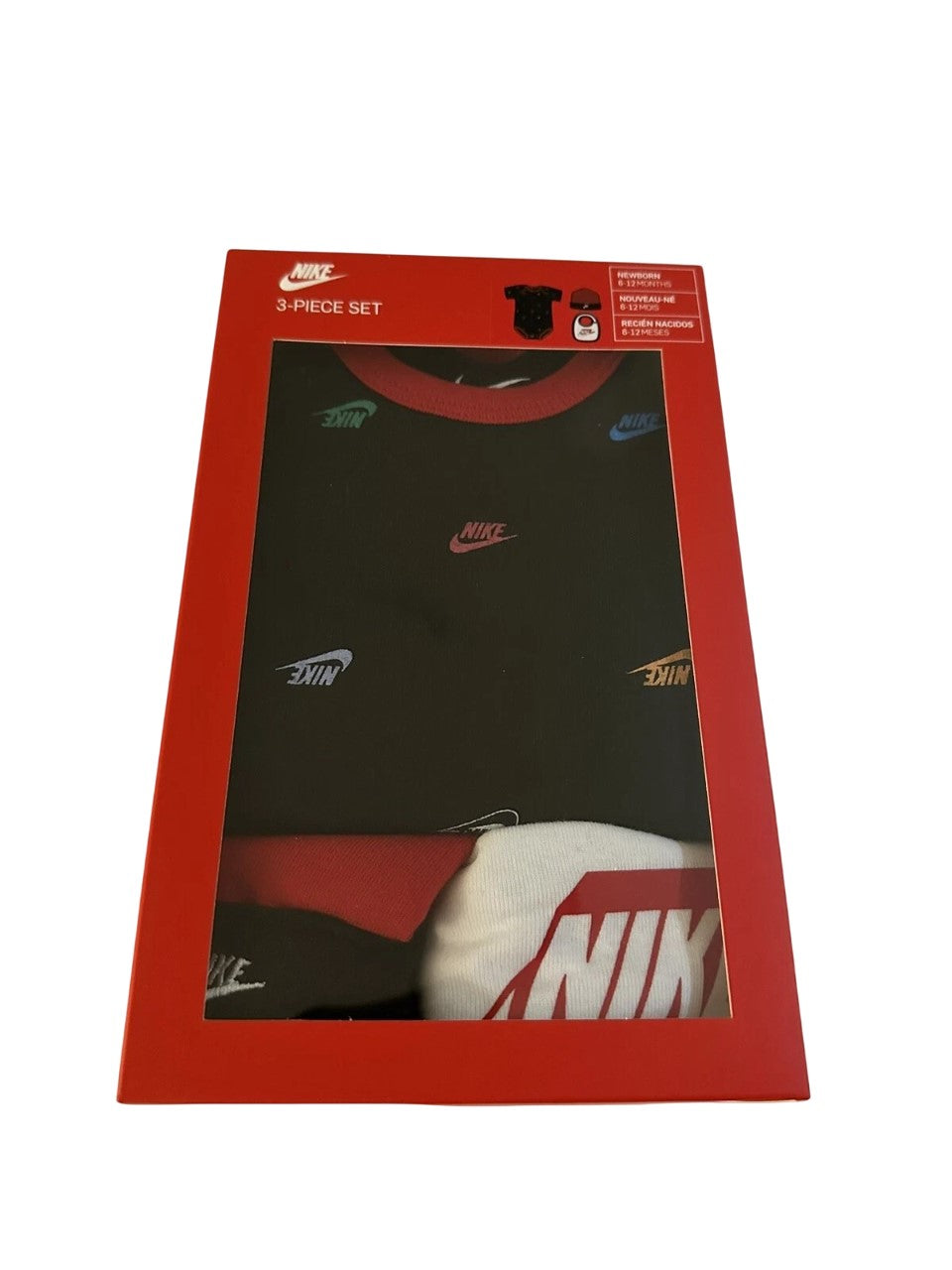 Nike Baby 3-Piece Set Bodysuit Hat Bib