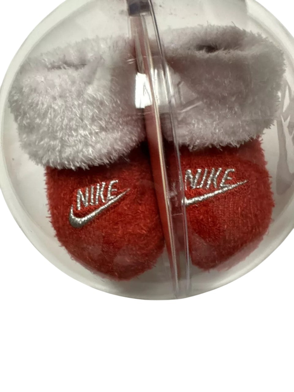 Nike Baby Ornament with Booties Christmas Santa Newborn Unisex