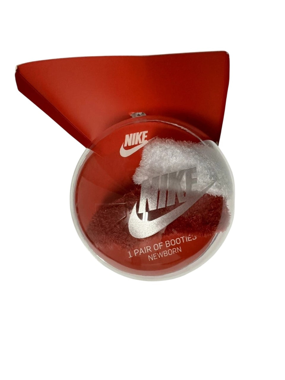 Nike Baby Ornament with Booties Christmas Santa Newborn Unisex