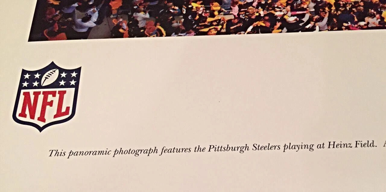 Pittsburgh Steelers Heinz Field Aerial Stadium Panoramic Photo Print