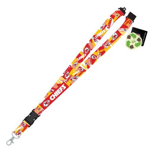 Kansas City Chiefs Sustainable Shattered Lanyard