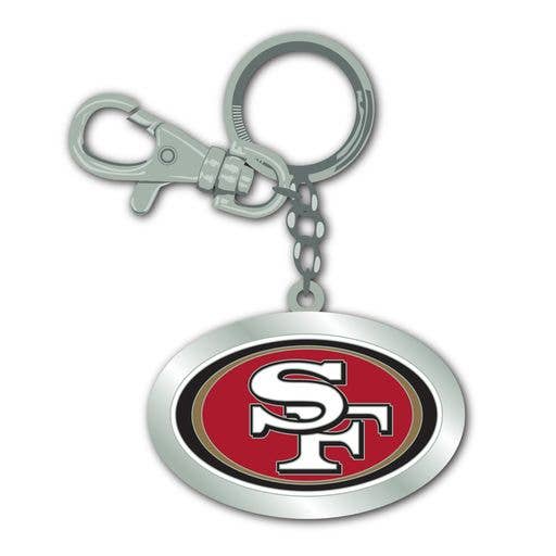 San Francisco 49ers Zamac Keychain