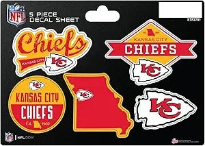 Kansas City Chiefs Fan Gift Pack Swag Bag includes 5 Items