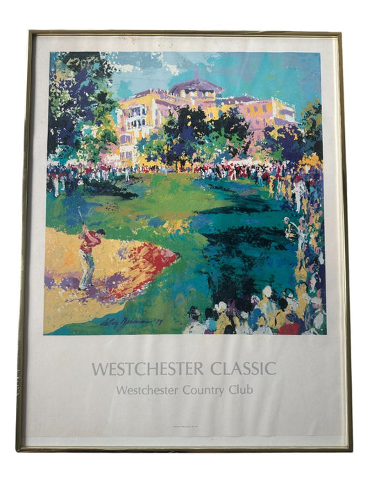 Westchester Classic Leroy Neiman Westchester Country Club Golf Painting