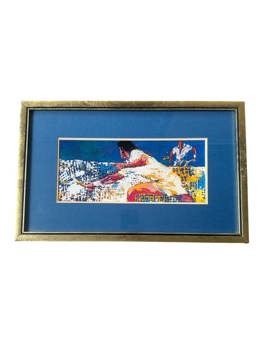 Tennis Leroy Neiman Framed Painting