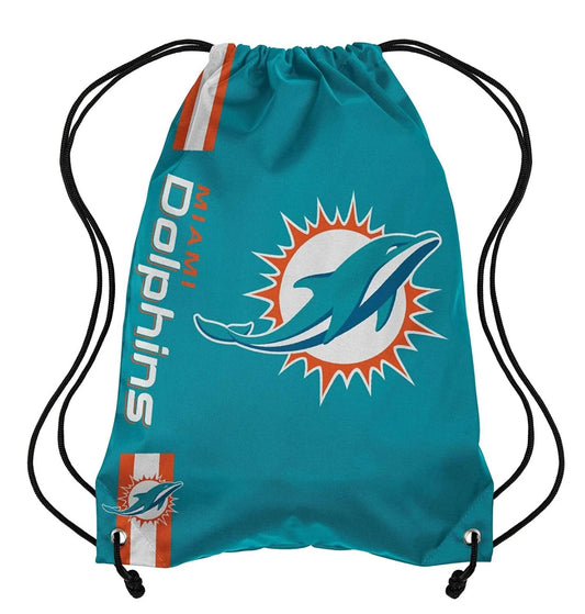 Miami Dolphins Drawstring Bag for Gym Work School