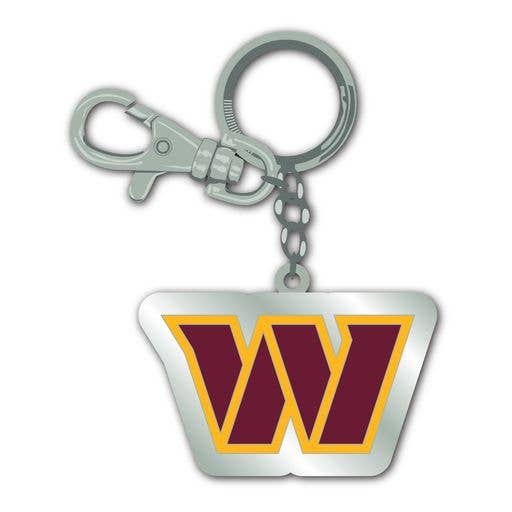 Washington Commanders Zamac Keychain